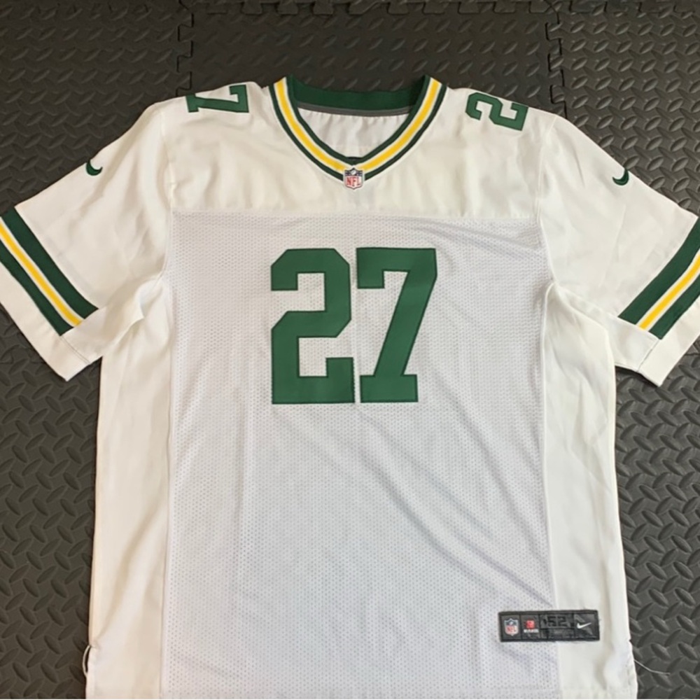 *AUTHENTIC Green Bay Packers 2014 Eddie Lacy rookie jersey size 2xL (52)